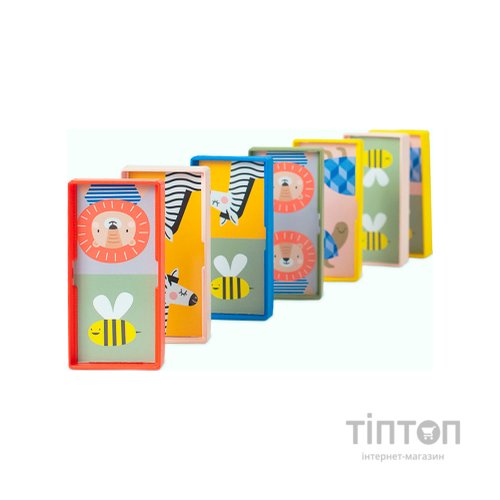 Розвиваюча іграшка Taf Toys Савана – Моє перше доміно (12865)