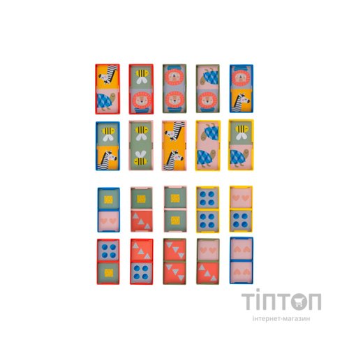 Розвиваюча іграшка Taf Toys Савана – Моє перше доміно (12865)