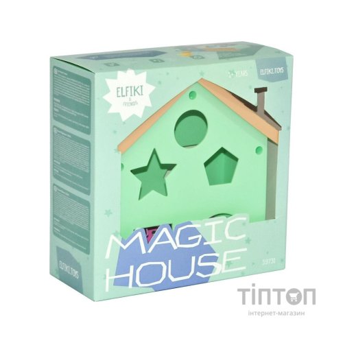 Розвиваюча іграшка Tigres Будиночок, ELFIKI (39731)