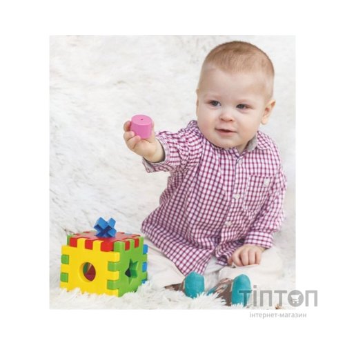 Розвиваюча іграшка Tigres Чарівний куб 12 елементів в коробці (39376)