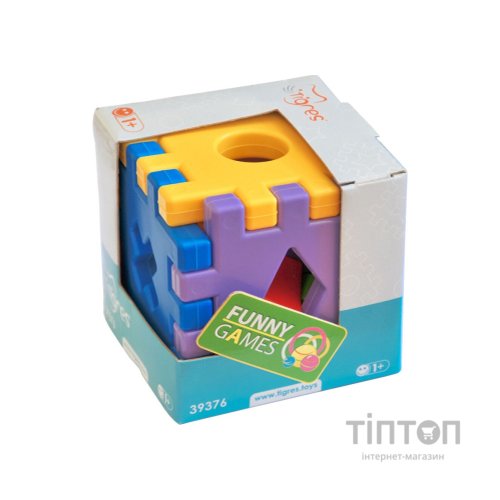 Розвиваюча іграшка Tigres Чарівний куб 12 елементів в коробці (39376)