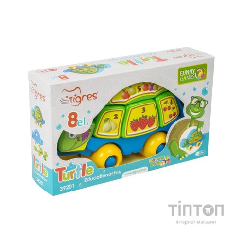Розвиваюча іграшка Tigres Черепаха-розумаха (39201)