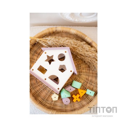 Розвиваюча іграшка Tigres ECO сортер Магічний будинок, ELFIKI (39780)