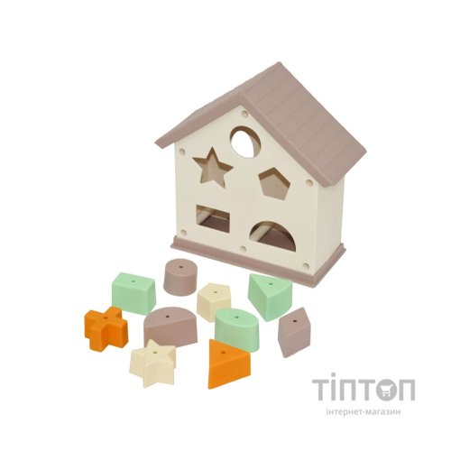 Розвиваюча іграшка Tigres ECO сортер Магічний будинок, ELFIKI (39780)