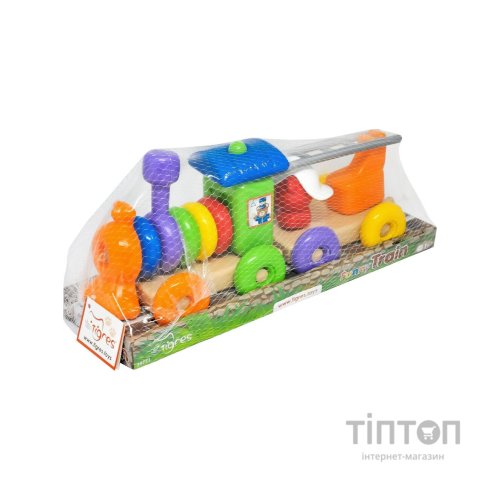 Розвиваюча іграшка Tigres Funny train 23 елемента (39771)