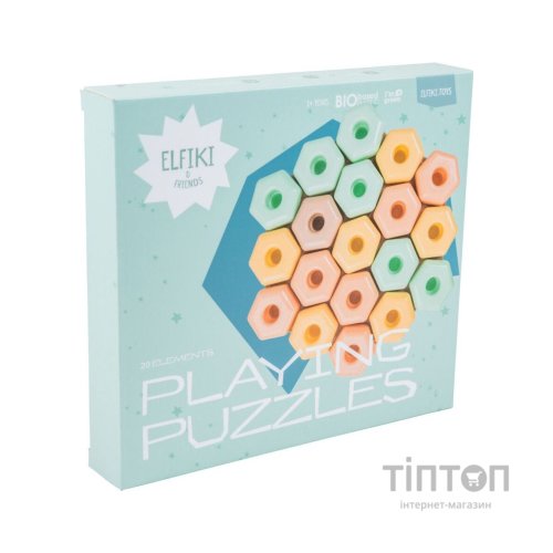 Розвиваюча іграшка Tigres Ігропазли 20 елементів, ELFIKI (39737)