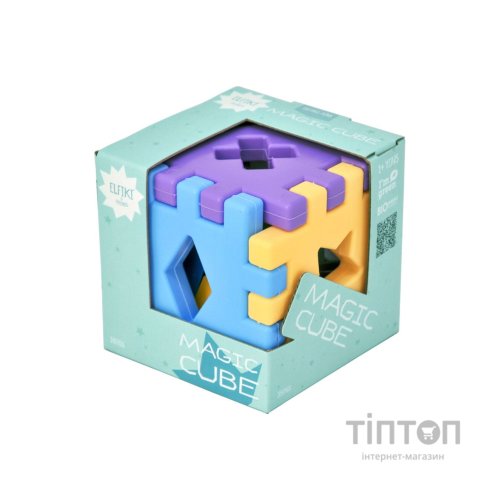 Розвиваюча іграшка Tigres Magic cube12 елементів, ELFIKI (39765)