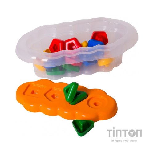 Розвиваюча іграшка Tigres Магічні фігурки 20 елементів (помаранчевий) (39518)