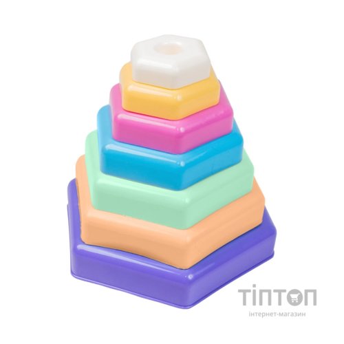 Розвиваюча іграшка Tigres Пірамідка, ELFIKI (39734)