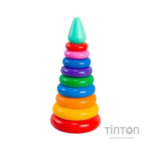 Розвиваюча іграшка Tigres Пірамідка ЛЮКС в коробці (39372)