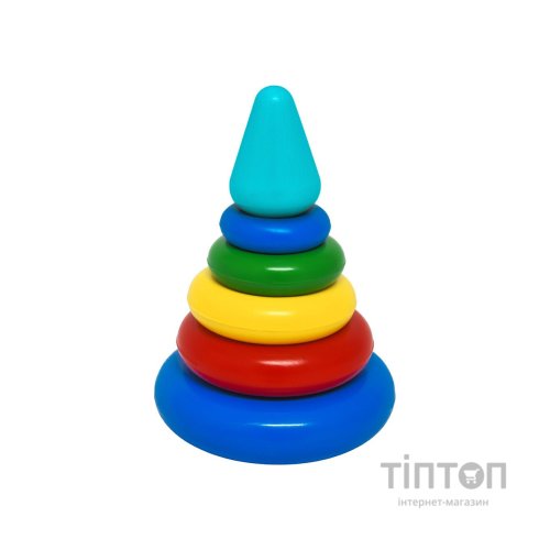 Розвиваюча іграшка Tigres Пірамідка мала в коробці (39816)