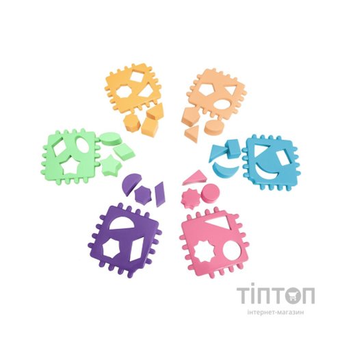 Розвиваюча іграшка Tigres Smart cube 24 елемента, ELFIKI (39760)