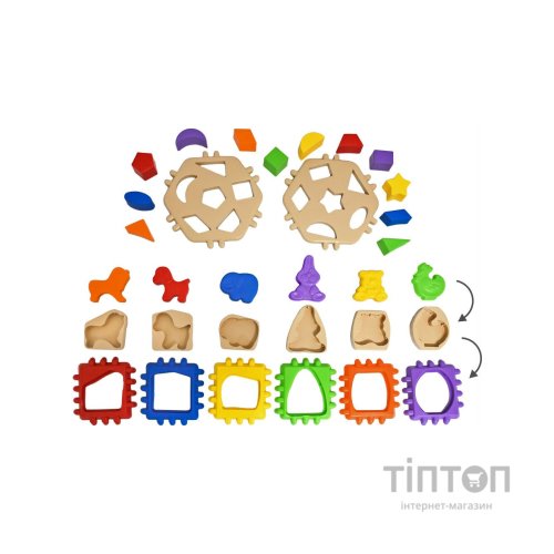 Розвиваюча іграшка Tigres сортер Аnimals 32 елемента (39788)