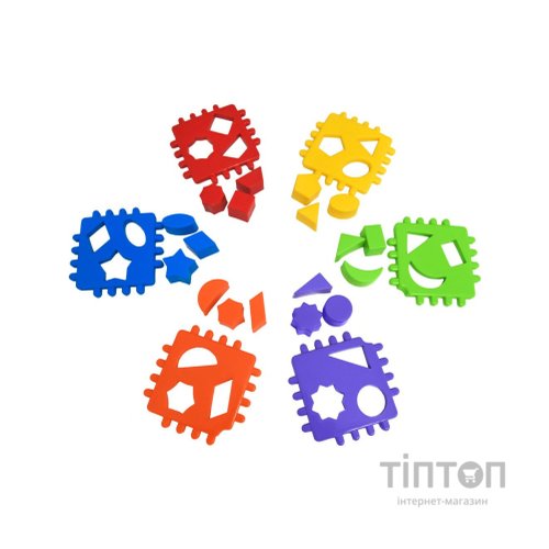 Розвиваюча іграшка Tigres сортер Smart cube 24 елемента в коробці (39758)