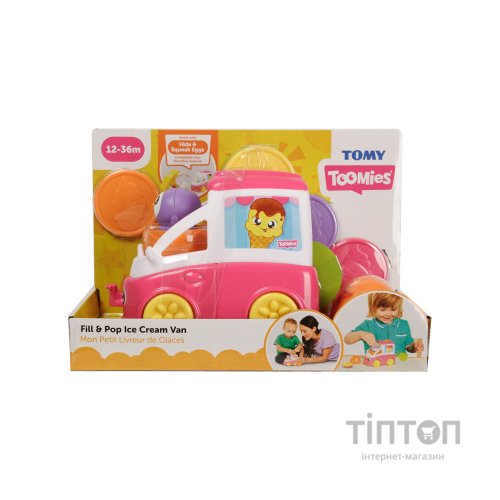 Розвиваюча іграшка Tomy Фургончик з морозивом (T73096)