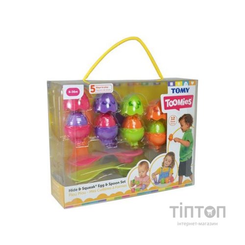 Розвиваюча іграшка Toomies сортер Яйця в ложках (E73082)