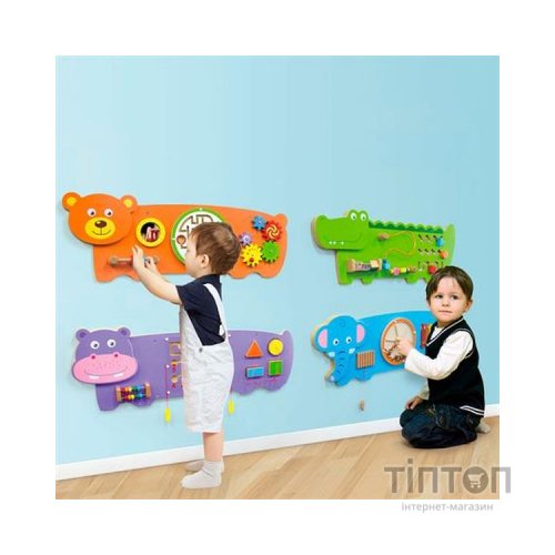 Розвиваюча іграшка Viga Toys Бізіборд Слонік (50472FSC)