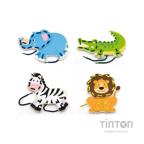 Розвиваюча іграшка Viga Toys Дикие животные (51326)