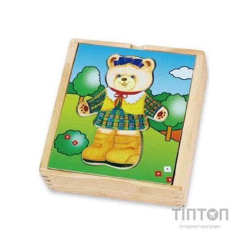 Розвиваюча іграшка Viga Toys Гардероб ведмедиці (56403)