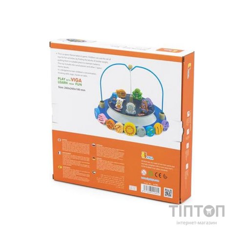 Розвиваюча іграшка Viga Toys гра-баланс Космос (44580)