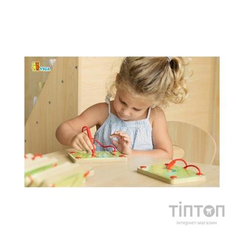 Розвиваюча іграшка Viga Toys Магнітна дошка для письма: малі букви (50338)