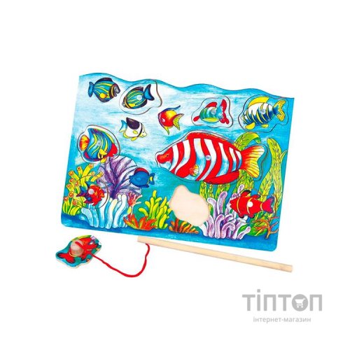 Розвиваюча іграшка Viga Toys Магнітна рибалка (58423)