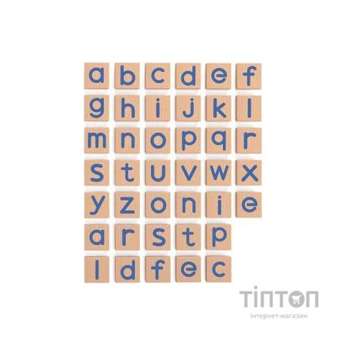 Розвиваюча іграшка Viga Toys Магнітні букви Малі 40 шт (50590)