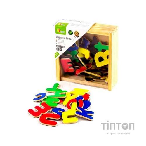 Розвиваюча іграшка Viga Toys Магнітні літери, 52 шт. (50324)