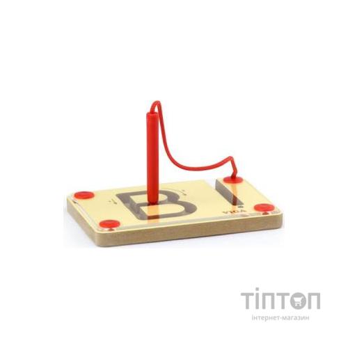 Розвиваюча іграшка Viga Toys Набір для написання магнітних букв Заголовні (50337)