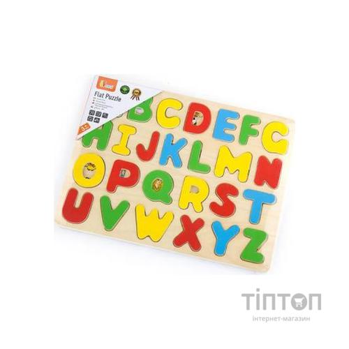 Розвиваюча іграшка Viga Toys Набір для навчання Алфавіт-пазл (58543)