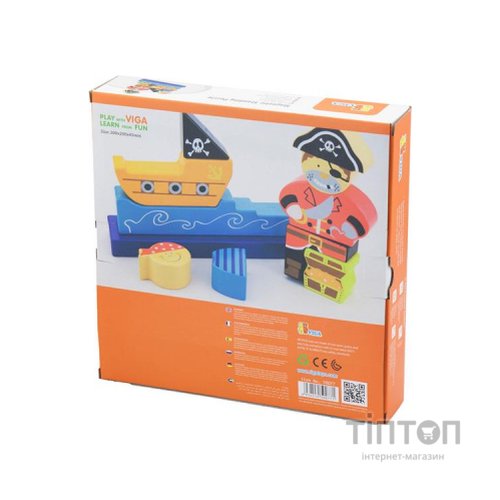 Розвиваюча іграшка Viga Toys Пірат (50077)