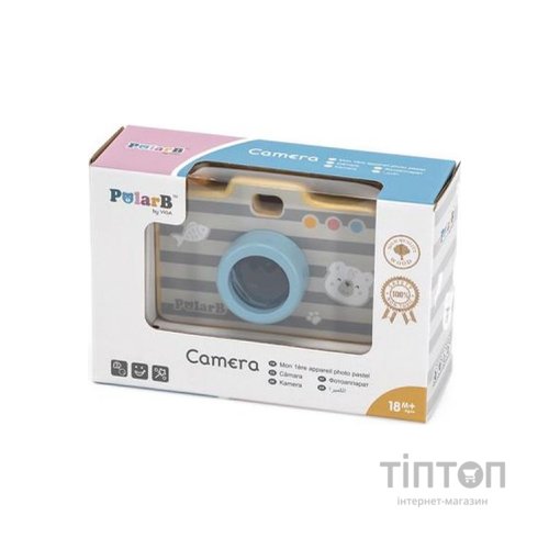Розвиваюча іграшка Viga Toys PolarB Фотоапарат із калейдоскопом (44034)