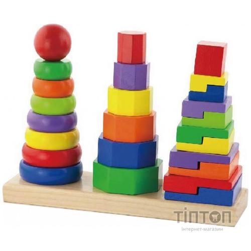 Розвиваюча іграшка Viga Toys Пирамидка (50567)