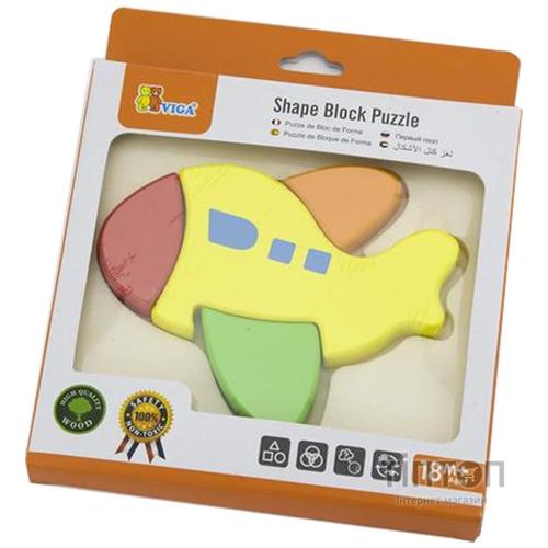 Розвиваюча іграшка Viga Toys Самолет (50173)