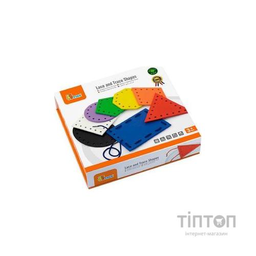 Розвиваюча іграшка Viga Toys Шнуровка Форми (50538)
