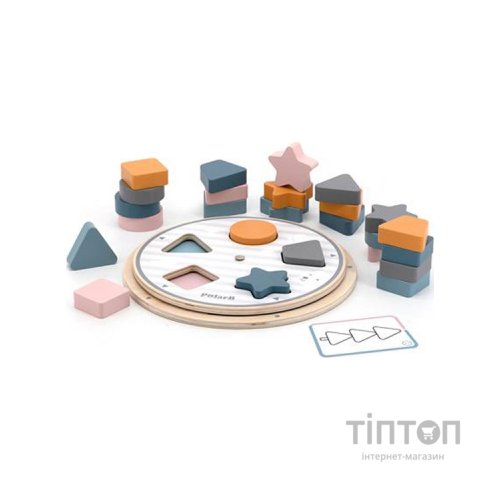 Розвиваюча іграшка Viga Toys сортер PolarB Фігури (44050)