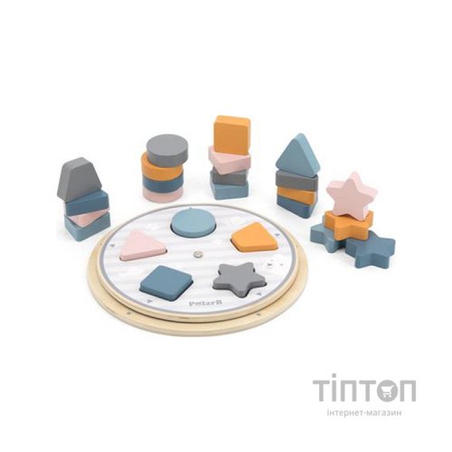 Розвиваюча іграшка Viga Toys сортер PolarB Фігури (44050)