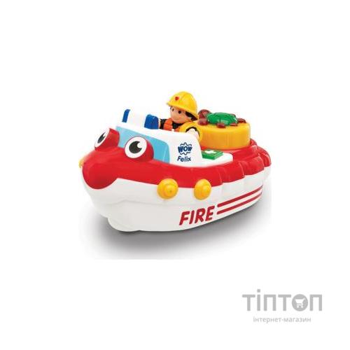 Розвиваюча іграшка Wow Toys Пожежний човен Фелікс (01017)