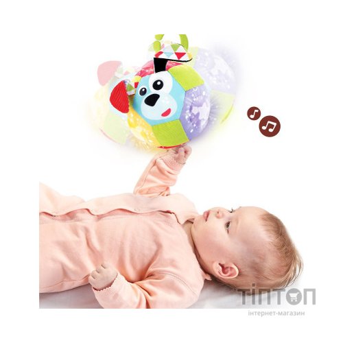 Розвиваюча іграшка Yookidoo Музичний м'яч Друзі (70631/90570)