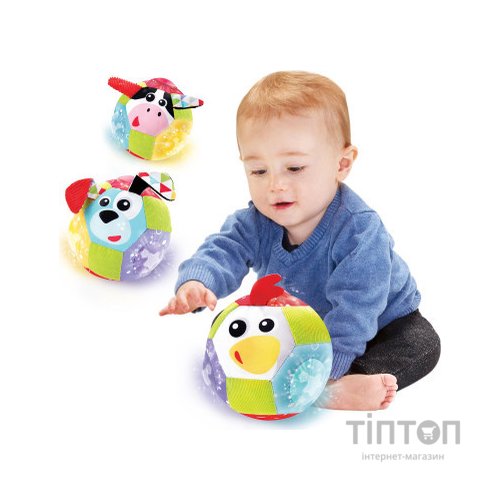 Розвиваюча іграшка Yookidoo Музичний м'яч Друзі (70631/90570)
