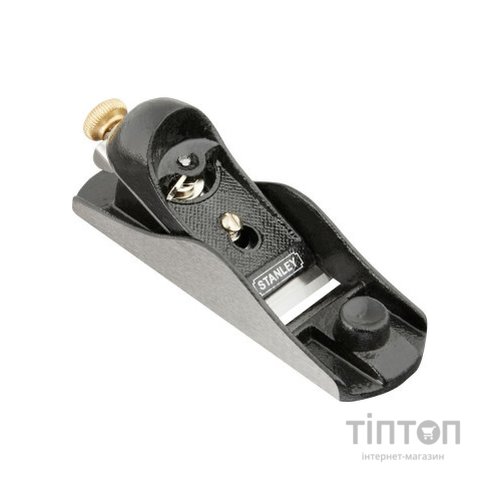 Рубанок Stanley торцевий з регулюванням леза, довжина 178 мм, ширина ножа 40 мм (1-12-220)