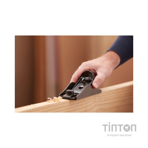 Рубанок Stanley торцевий з регулюванням леза, довжина 178 мм, ширина ножа 40 мм (1-12-220)