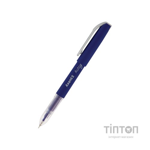 Ручка гелева Axent Autographe 0.5 мм Синя (AG1007-02-A)