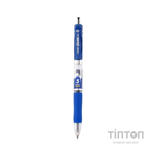 Ручка гелева Baoke Elite автоматична з грипом 0,5 мм синя (PEN-BAO-PC1909-BL)