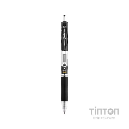 Ручка гелева Baoke Elite автоматична з грипом 0,7 мм чорна (PEN-BAO-PC1910-B)