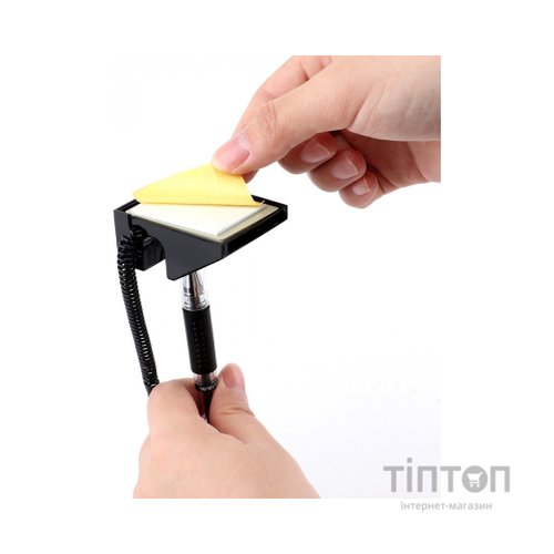 Ручка гелева Baoke настільна з грипом 0.5 мм, чорна (PEN-BAO-NO850-B)