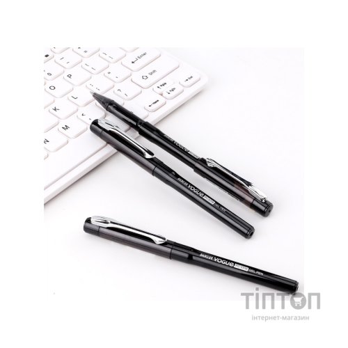 Ручка гелева Baoke Vogue 0.5 мм, чорна (PEN-BAO-PC3318-B)