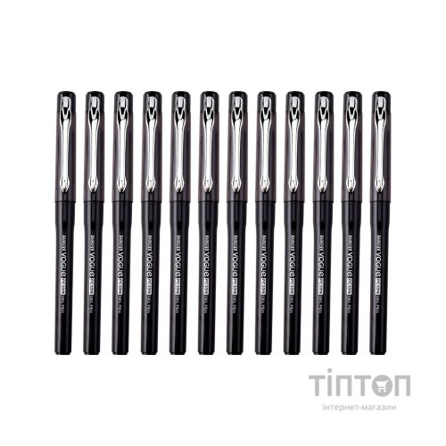 Ручка гелева Baoke Vogue 0.5 мм, чорна (PEN-BAO-PC3318-B)
