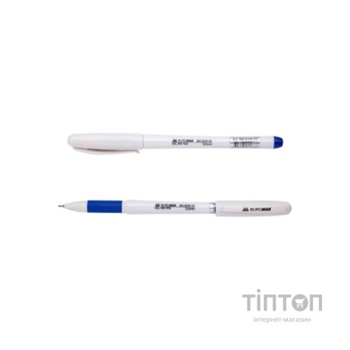 Ручка гелева Buromax JOBMAX, blue (BM.8340-02)