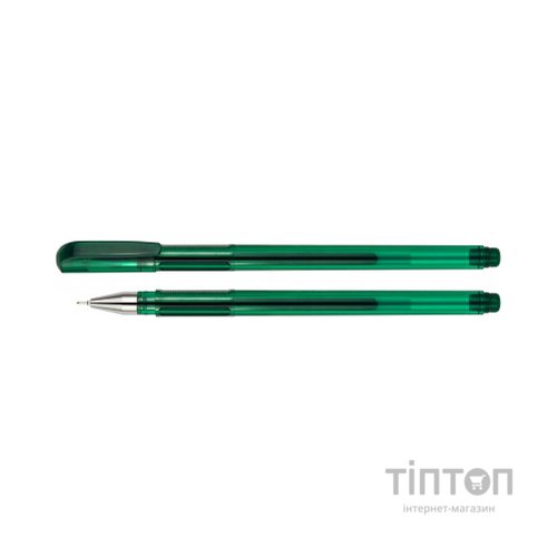 Ручка гелева Economix TURBO 0,5 мм, зелена (E11911-04)